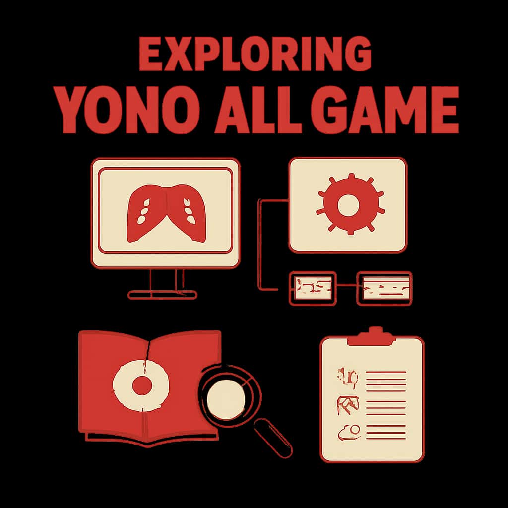 An educational diagram detailing the updates in Yono All Game.
