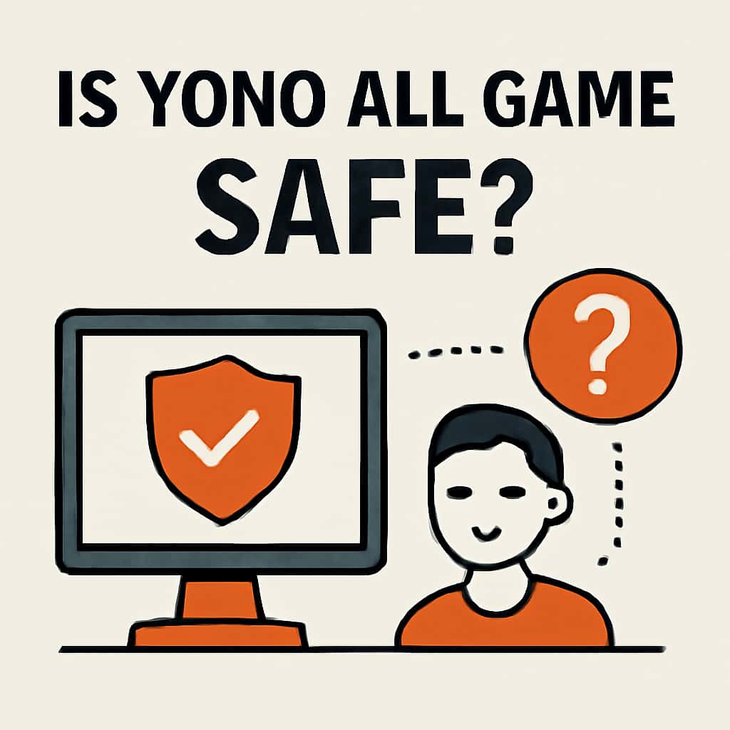 An educational diagram illustrating safety features of Yono All Game.
