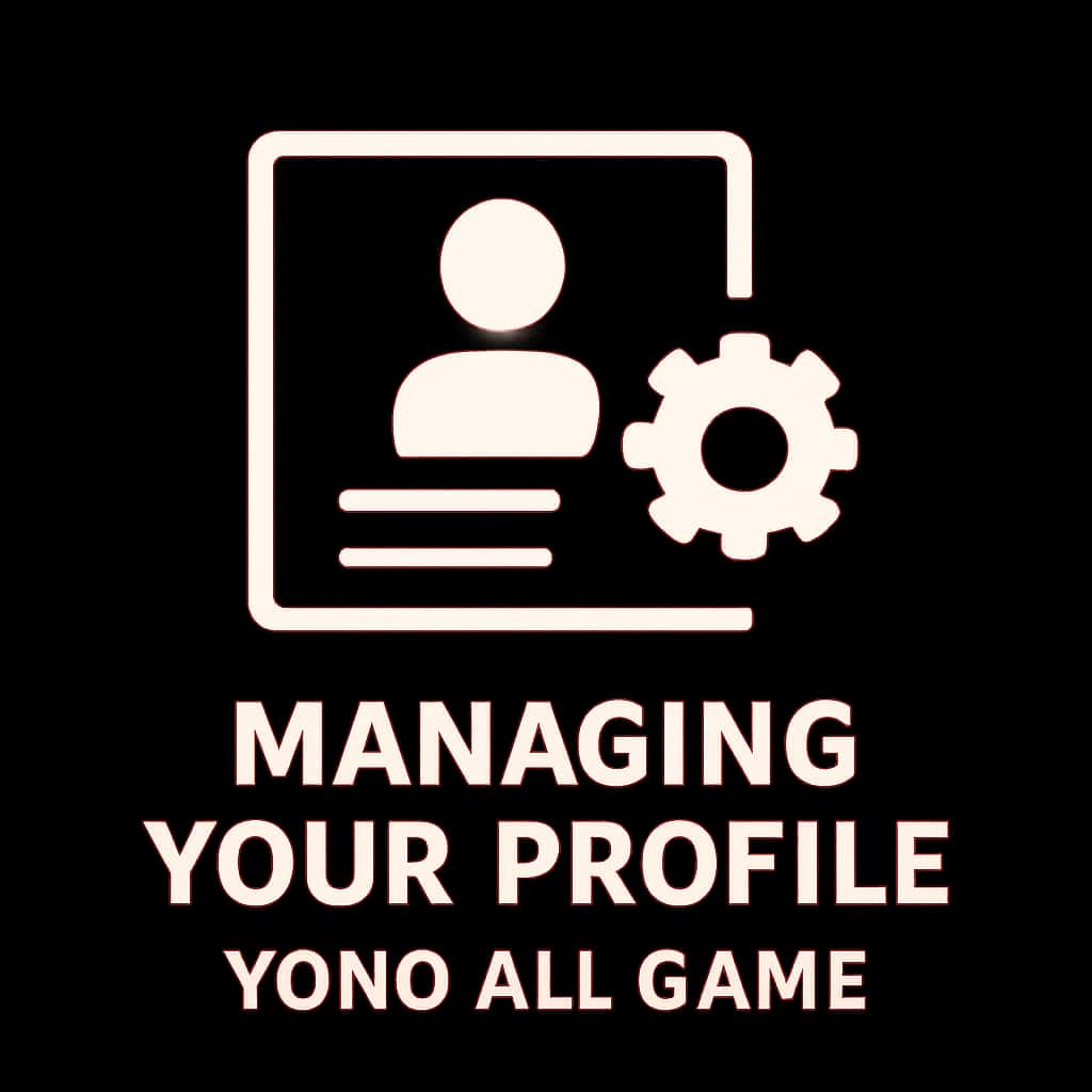 An icon representing the management of Yono All Game profiles.