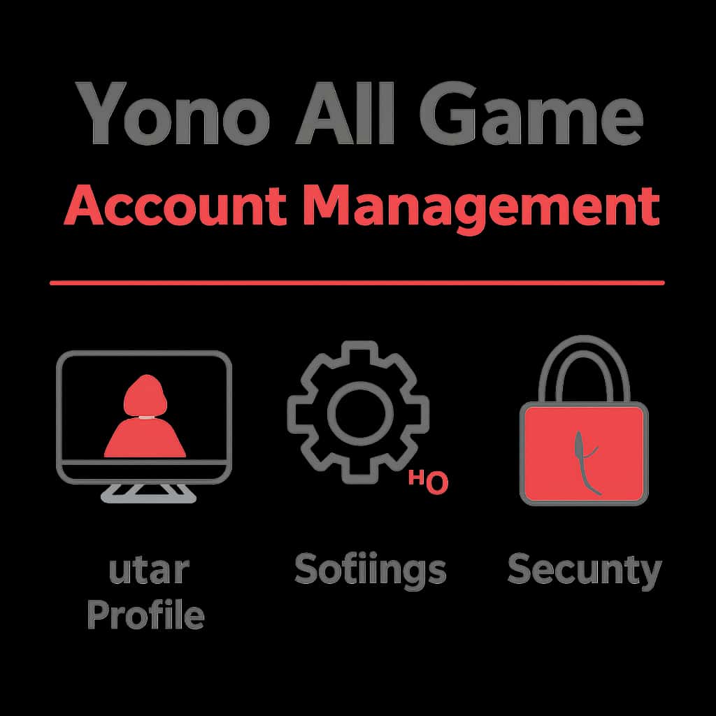 Diagram explaining the processes in Yono All Game Account Management.
