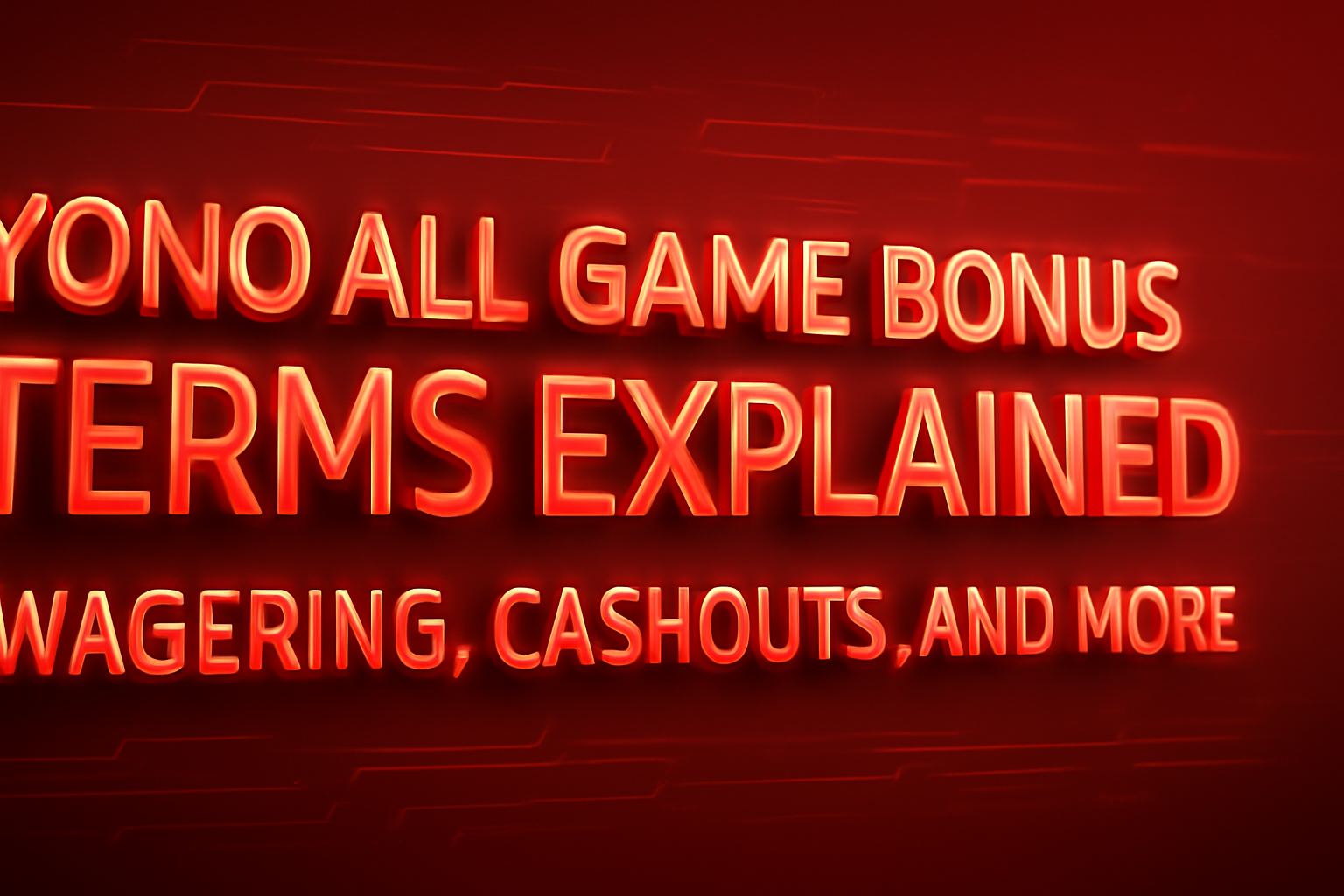 An informative display about Yono All Game security tips highlighted in #c4181a tones.