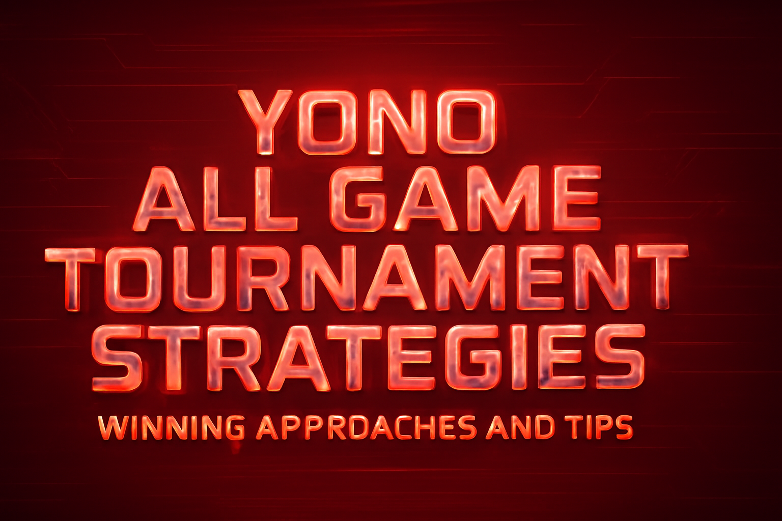 Informational scene showcasing features of Yono All Game with prominent text.
