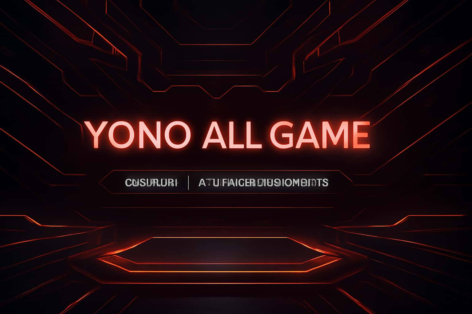 Futuristic gaming platform background